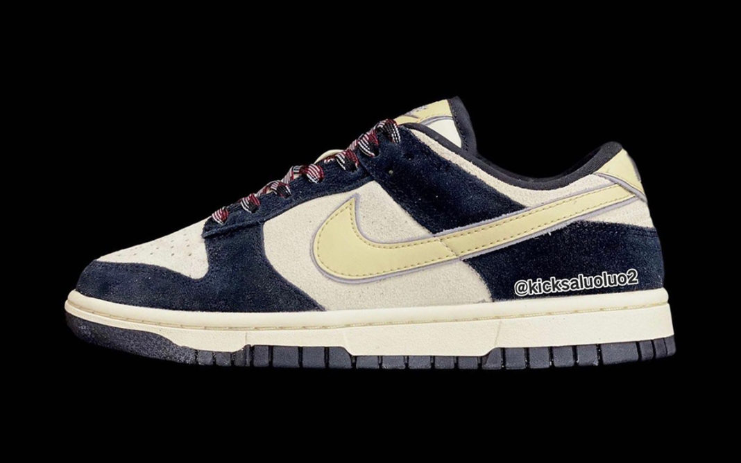 Nike,Dunk Low,Navy Suede  面料有点儿意思！全新 Nike Dunk Low 正式曝光！