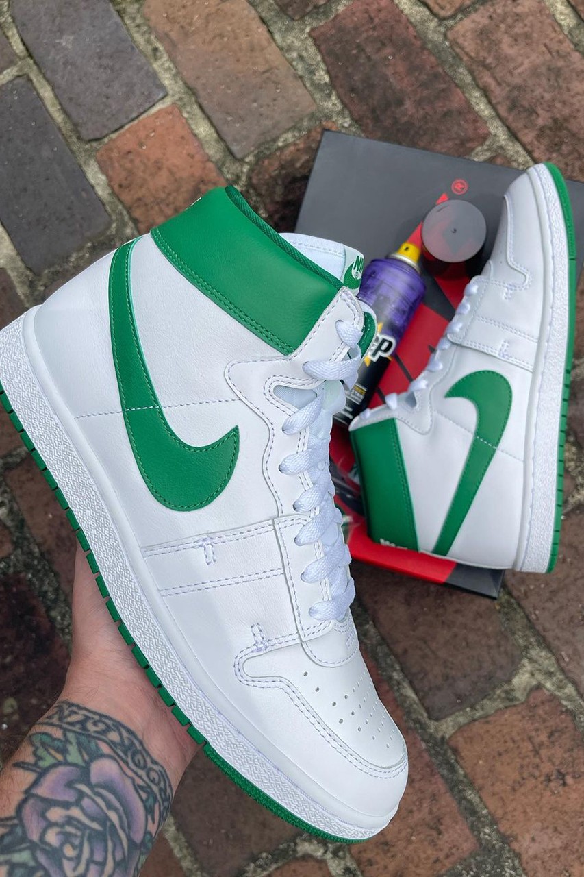 Nike,Air Ship,Pine Green  规格、质感没输过！Nike「真·禁穿鞋」复古味儿太浓了！