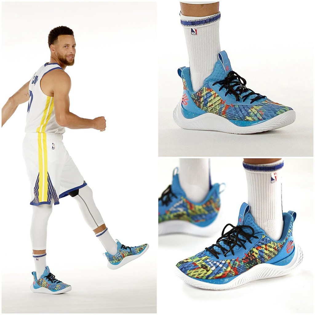NBA,詹姆斯,德罗赞,东契奇,库里,UA,Nike,Air  NBA 媒体日球鞋汇总！塔克上脚万元神鞋！詹皇穿的居然是…