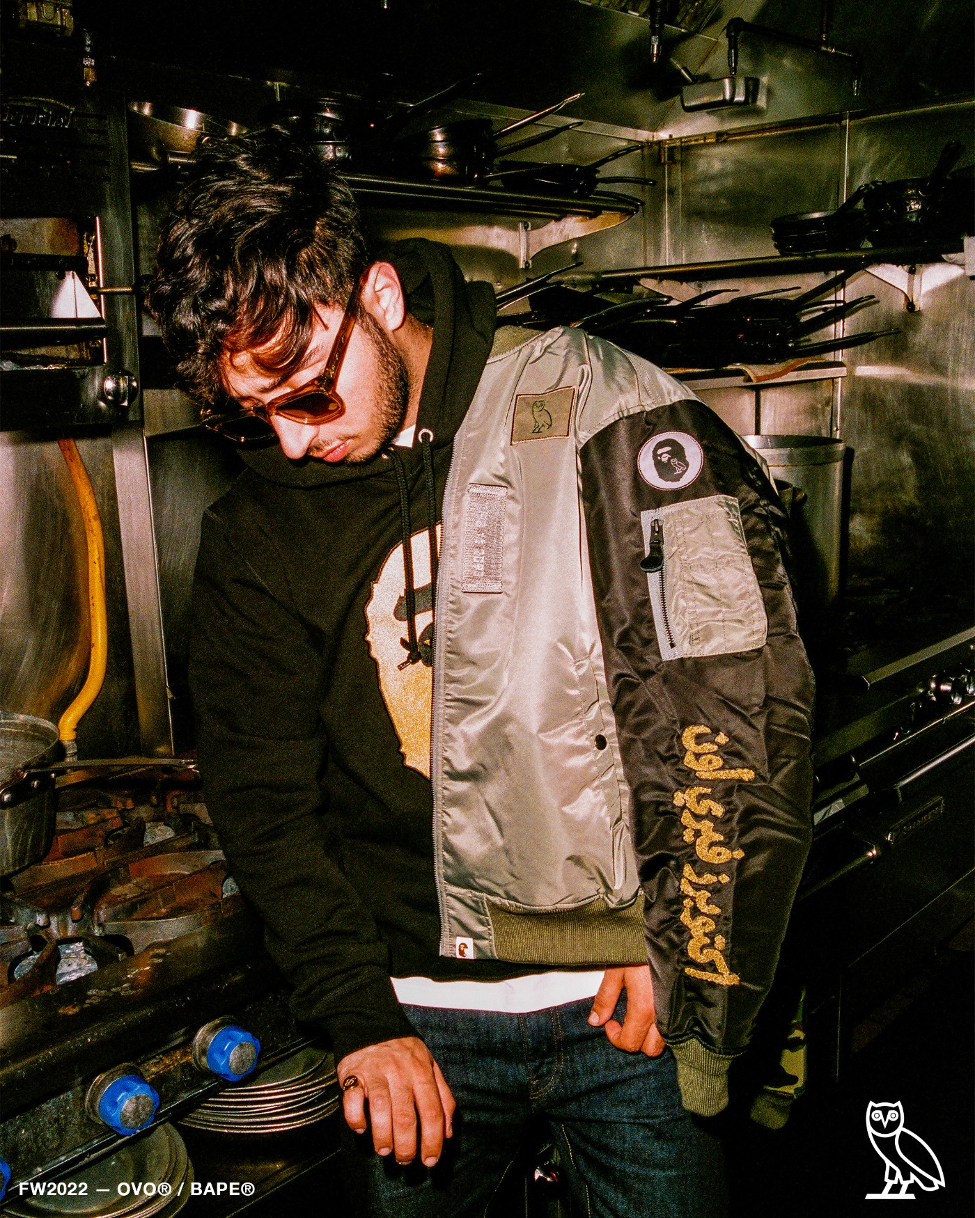OVO,Bape  OVO x Bape 新联名正式上架！猫头鹰迷彩真没见过！