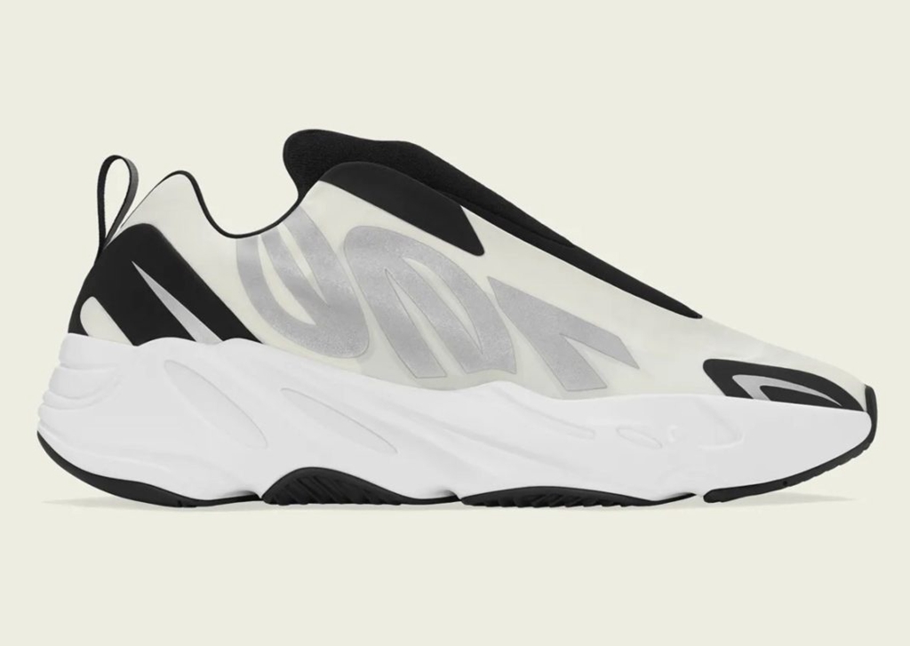 Yeezy Boost 700 MNVN Laceless,  下周登场！「熊猫」Yeezy 700 MNVN 上脚有点帅！