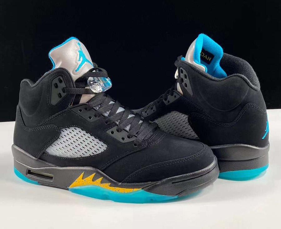 DD0587-047,AJ5,Air Jordan 5,PE DD0587-047 又一个 PE 球员版 AJ 要市售了！这次是保罗的黄蜂配色！