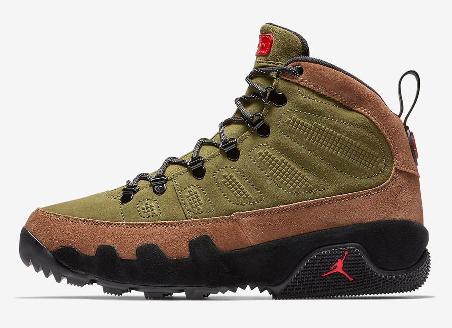 Air Jordan 9,AR4491-200  除了大黄靴，今年冬天你还有一个 AJ 新选择！