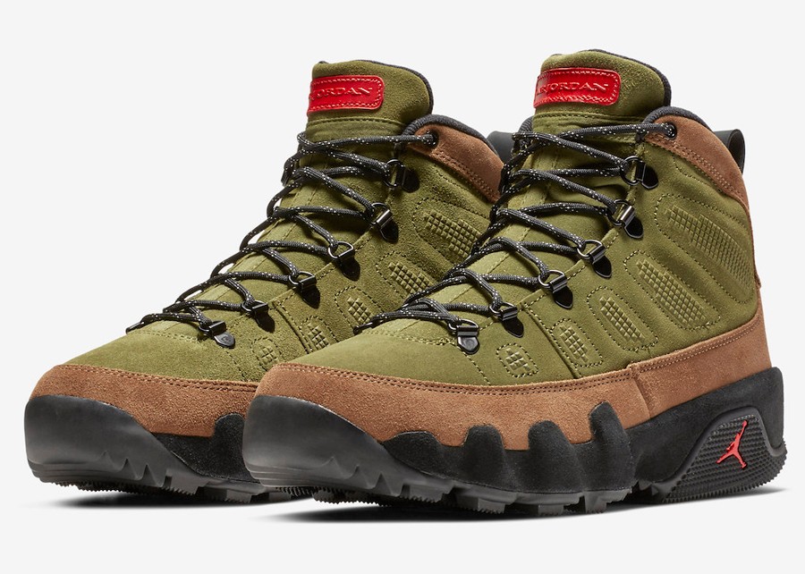 Air Jordan 9,AR4491-200  除了大黄靴，今年冬天你还有一个 AJ 新选择！