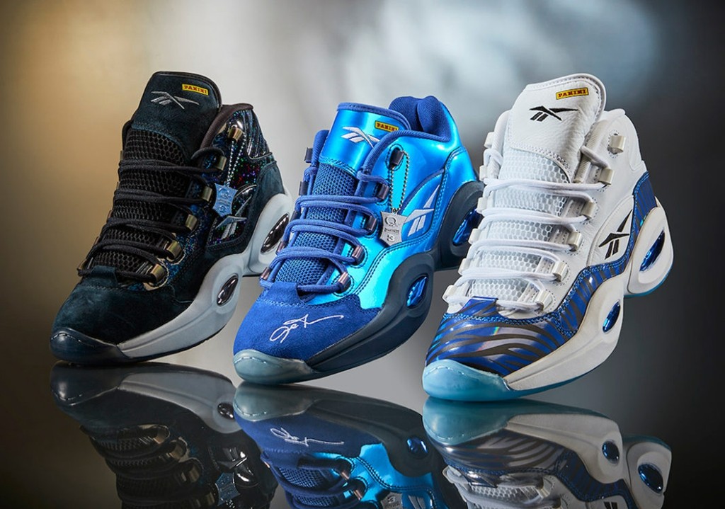 Panini,Reebok,艾弗森,球星卡,Question  罕见跨界合作！Reebok「球星卡联名鞋」刚刚曝光！