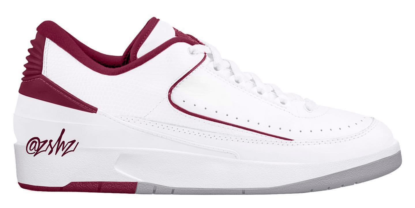AJ2,Air Jordan 2,Cherrywood  规格、质感没输过！这双「樱桃」AJ 正代颜值不低！ 