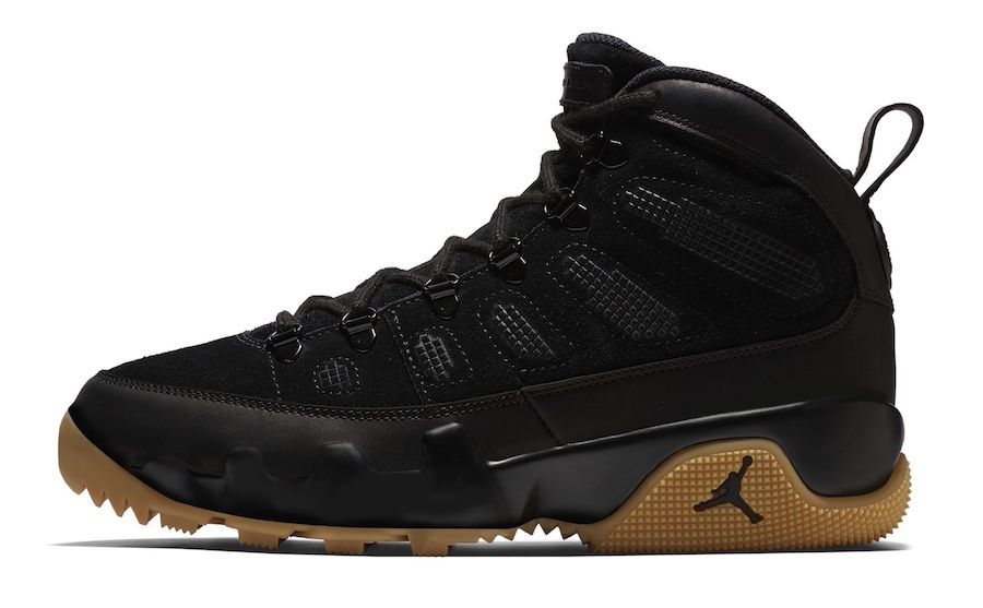 Air Jordan 9,Black Gum,AR4491-  超帅「黑武士」归来！全新 Air Jordan 9 官图曝光！