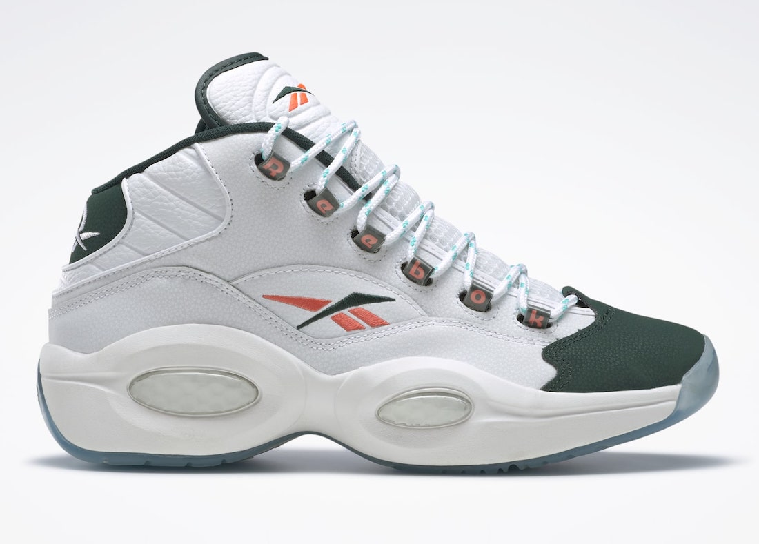 Reebok,Question Mid,Miami,GW88  大学配色 +1！全新 Reebok Question Mid 官图曝光！