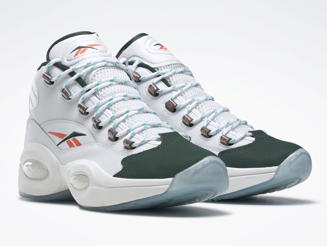 Reebok,Question Mid,Miami,GW88  大学配色 +1！全新 Reebok Question Mid 官图曝光！