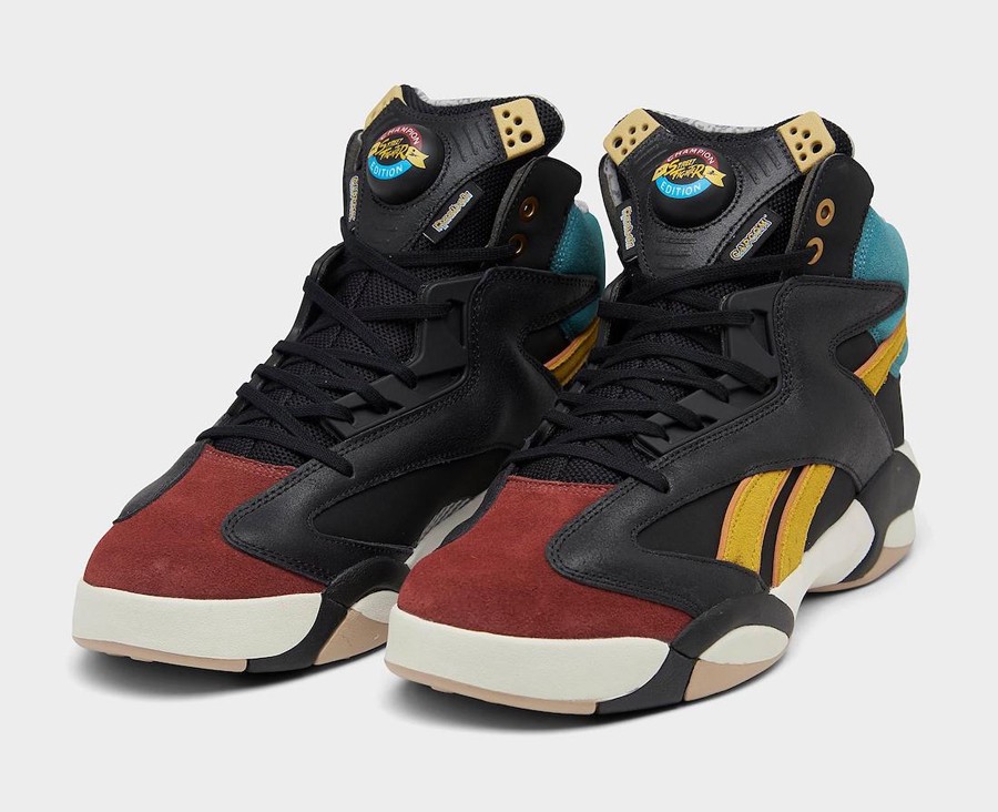 Reebok,Shaq Attaq,HR0603,Stree  奥尼尔也喜欢玩「街霸」？经典战靴迎来联名复刻！