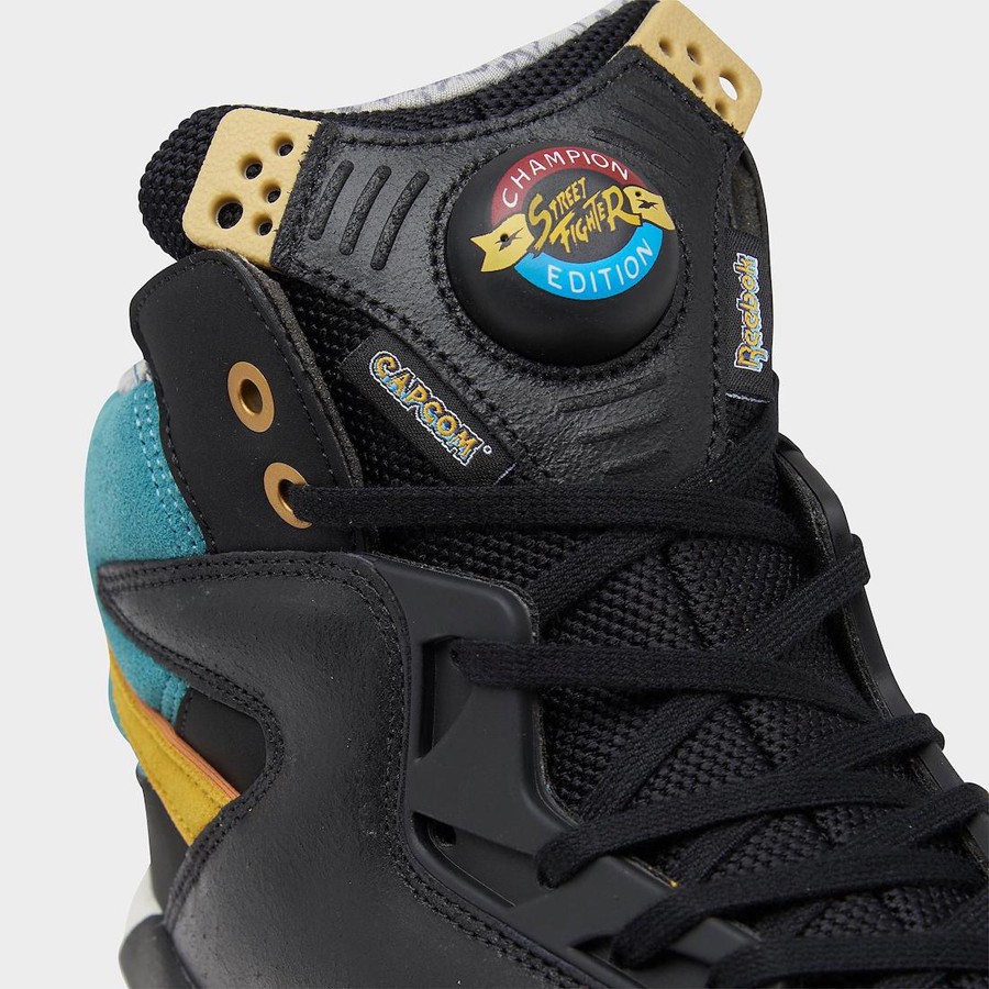 Reebok,Shaq Attaq,HR0603,Stree  奥尼尔也喜欢玩「街霸」？经典战靴迎来联名复刻！