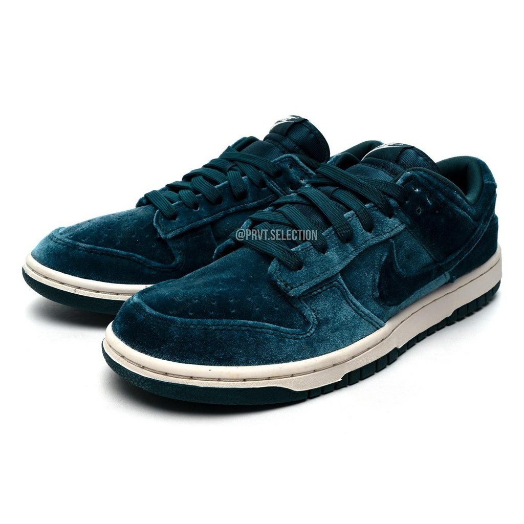 Nike,Dunk Low  罕见天鹅绒材质！新配色 Dunk Low 实物释出！