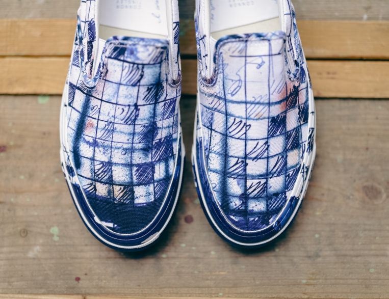 CONNOR TINGLEY,Vans,Authentic  手工墨染绘制！Vans 艺术家联名正式曝光！