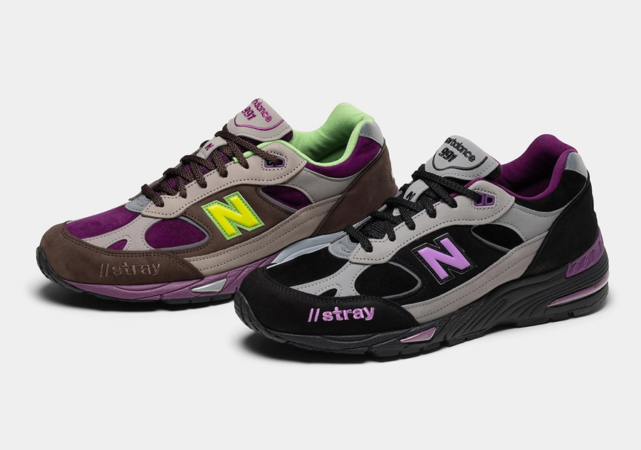 New Balance,Stray Rats,550 WMN  超吸睛撞色造型！New Balance 全新联名官图曝光！