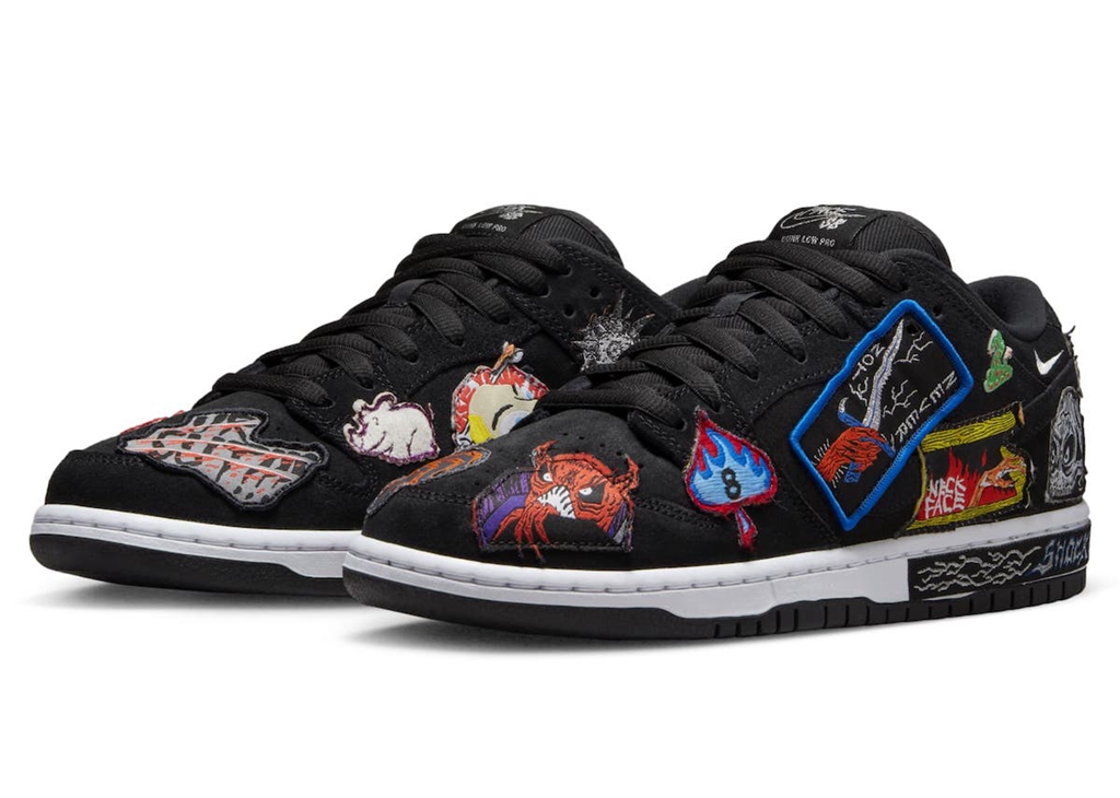 Neckface,Nike,SB Dunk Low,DQ44  胆小慎入！超惊悚「万圣节 Dunk」发售日期定了！