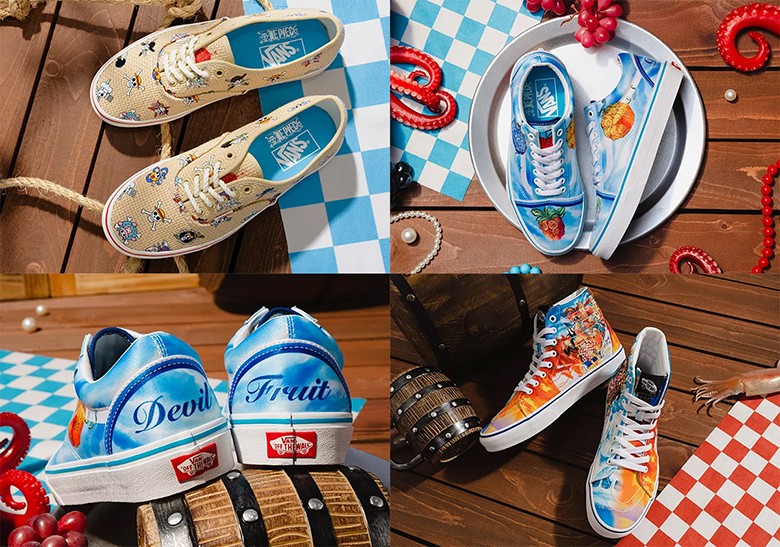 One Piece,Vans  海贼王 x Vans 正式曝光！网友：剧场版国内啥时候上映！