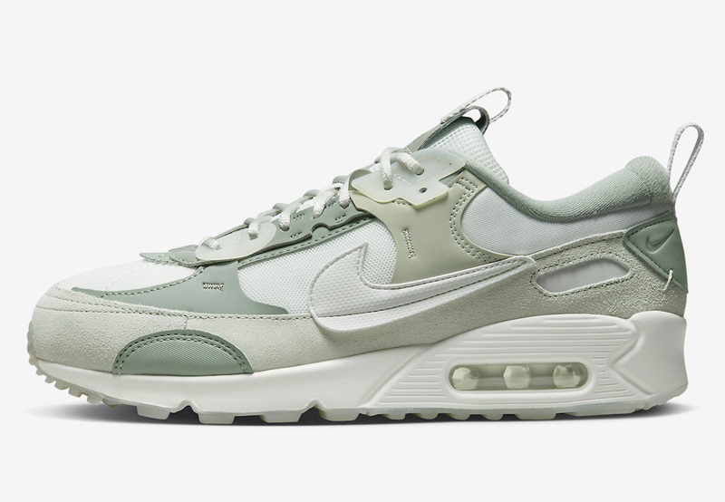Nike,Air Max 90,Futura,DM9922-  超帅拼接解构设计！全新 Air Max 90 Futura 官图曝光！