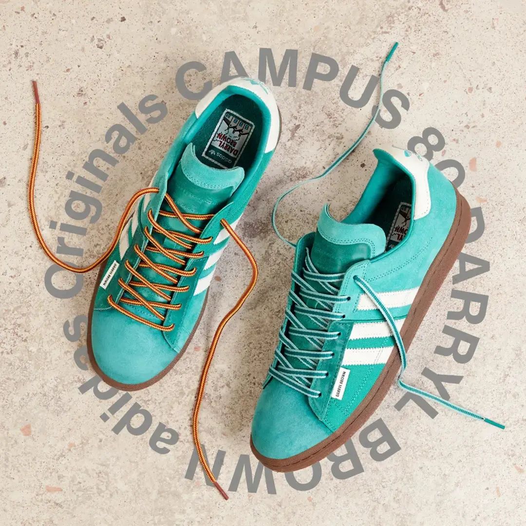 Darryl Brown,adidas Campus 80,  Darryl Brown x 阿迪新鞋要来了！拼接鞋面不多见！