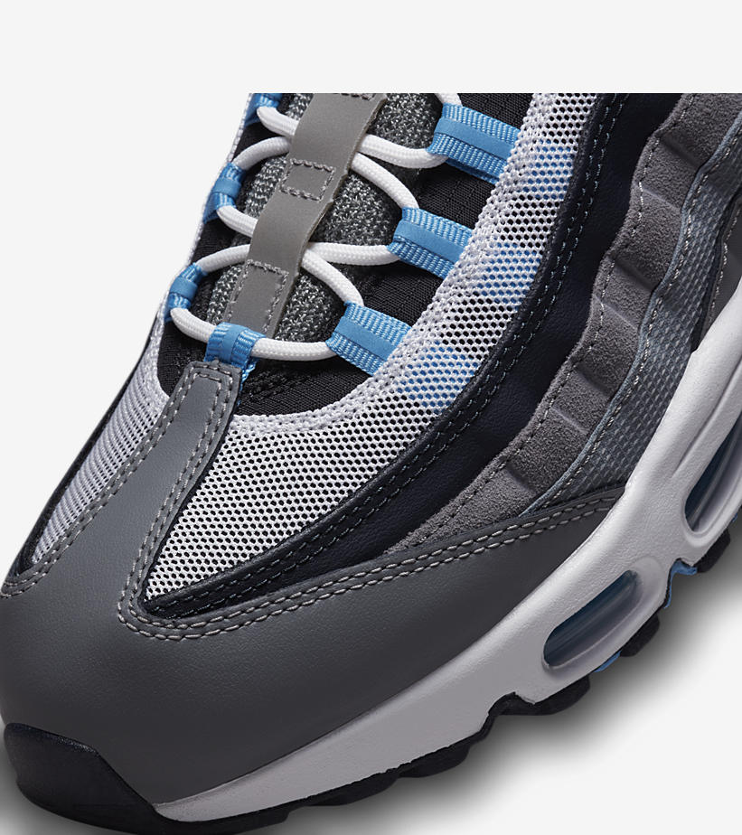 Air Max 95,Nike,发售,DM0011-003  质感与众不同！全新灰蓝 Air Max 95 官图释出！