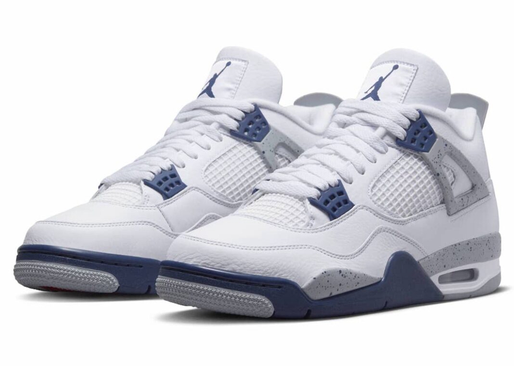 AJ,Air Jordan 4,Midnight Navy  市价小两千！今早「海军蓝」AJ4 你抢到了吗？