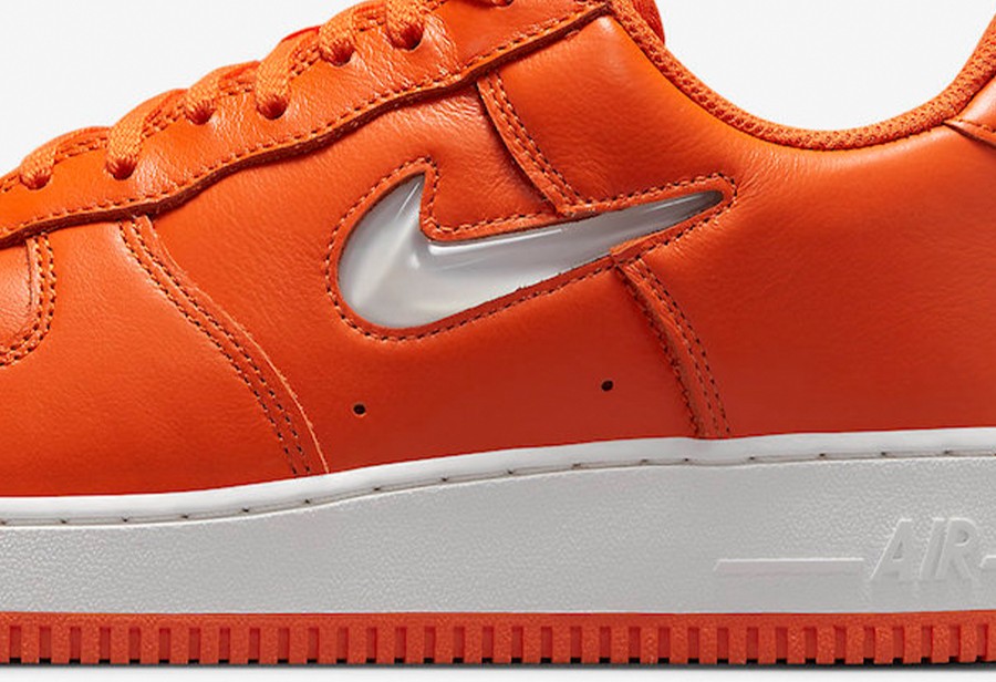Nike,Air Force 1 Low,Orange Je  这勾子设计真没见过！全新 Air Force 1 官图曝光！