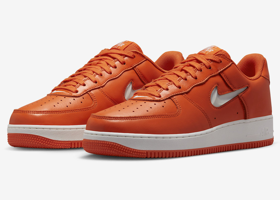 Nike,Air Force 1 Low,Orange Je  这勾子设计真没见过！全新 Air Force 1 官图曝光！