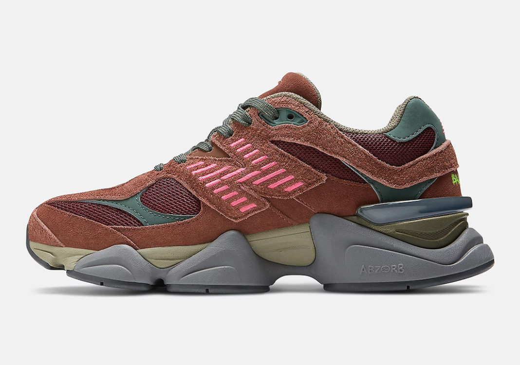 NB,New Balance 9060,Burgundy,U  「秒售罄」的鞋型又出新配色！网友：颜值比鞋还怪！