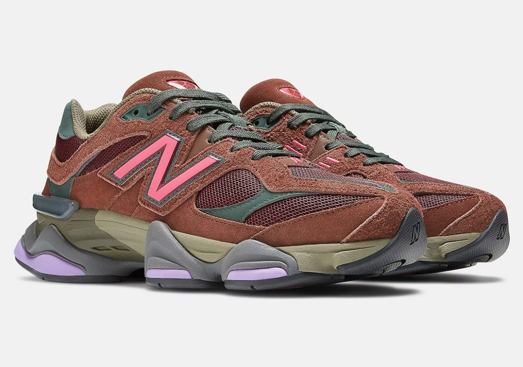 NB,New Balance 9060,Burgundy,U  「秒售罄」的鞋型又出新配色！网友：颜值比鞋还怪！