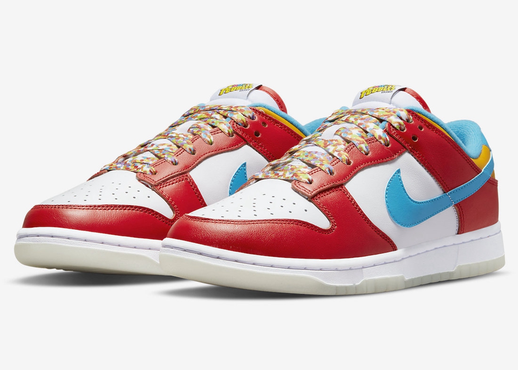 LeBron James,Nike,Dunk Low,Fru  詹皇「水果麦片」Dunk 发售日期确定！网友：别再跳票了！