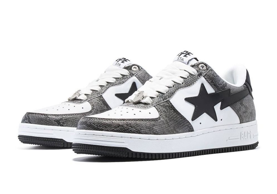 BAPE,STA,STA™,Snakeskin  BAPE STA™ 新配色曝光！这蛇纹和鳄鱼太酷了！