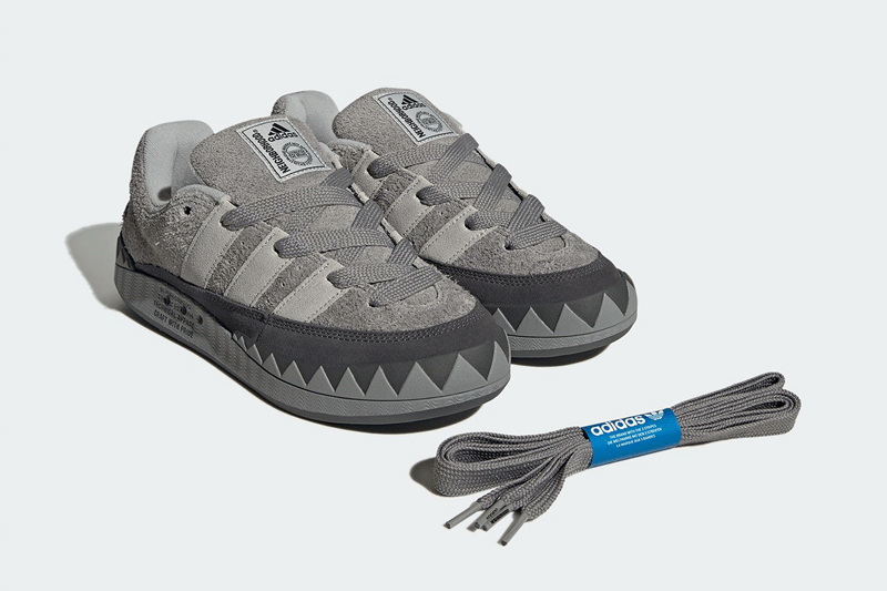 NEIGHBORHOOD,adidas,Adimatic,H   速登记！NBHD x 三叶草「鲨鱼鞋」市价小两千了！