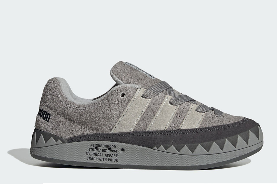 NEIGHBORHOOD,adidas,Adimatic,H   速登记！NBHD x 三叶草「鲨鱼鞋」市价小两千了！