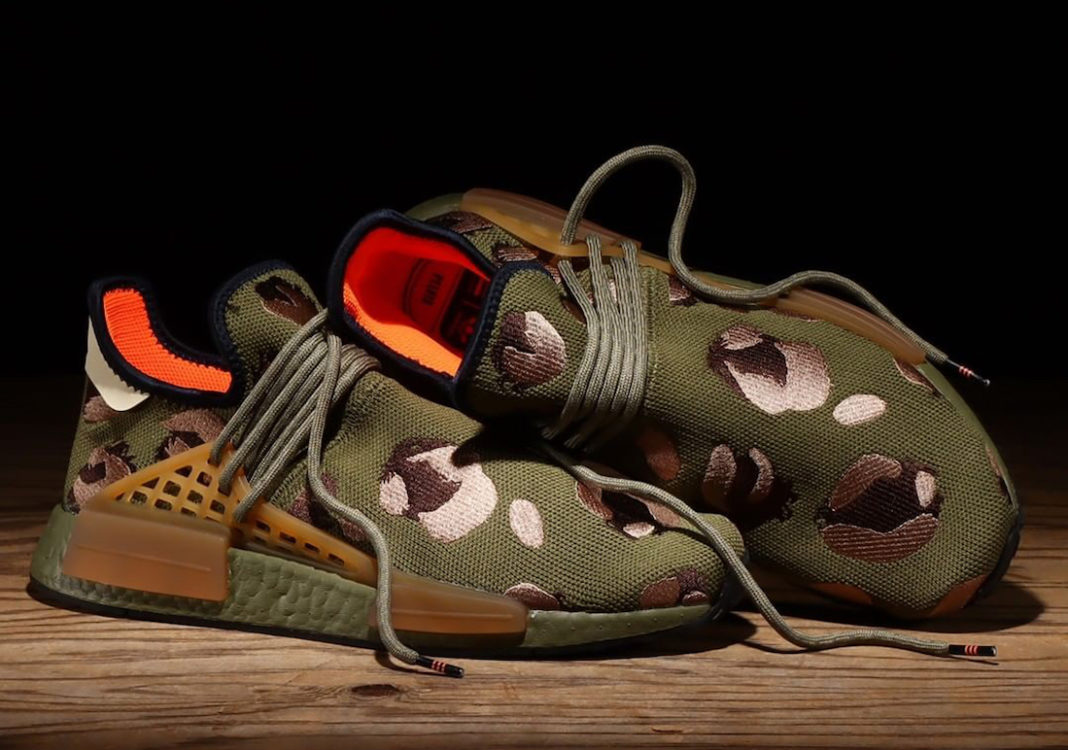 Pharrell,adidas,NMD Hu,Animal  动物印花配色真没见过！全新菲董联名来了！