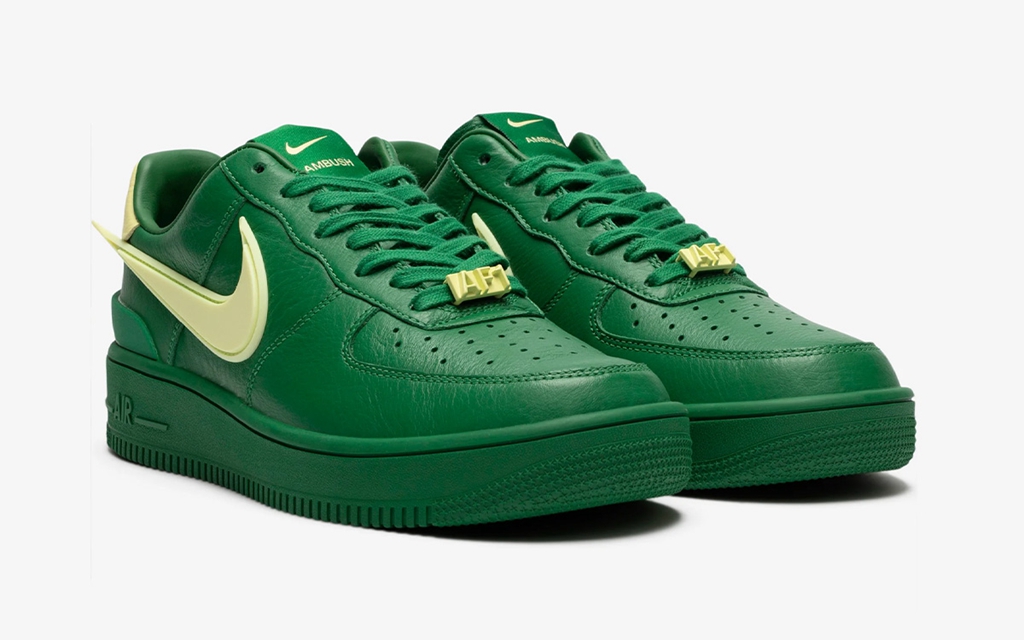 AMBUSH,Nike,Air Force 1 Low  AMBUSH 联名新配色曝光！一双勇士、一双凯尔特人！