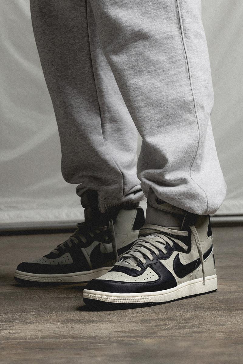 Nike,Air Terminator High,Georg  「乔治城」归来！全新 Air Terminator High 上脚图来了！