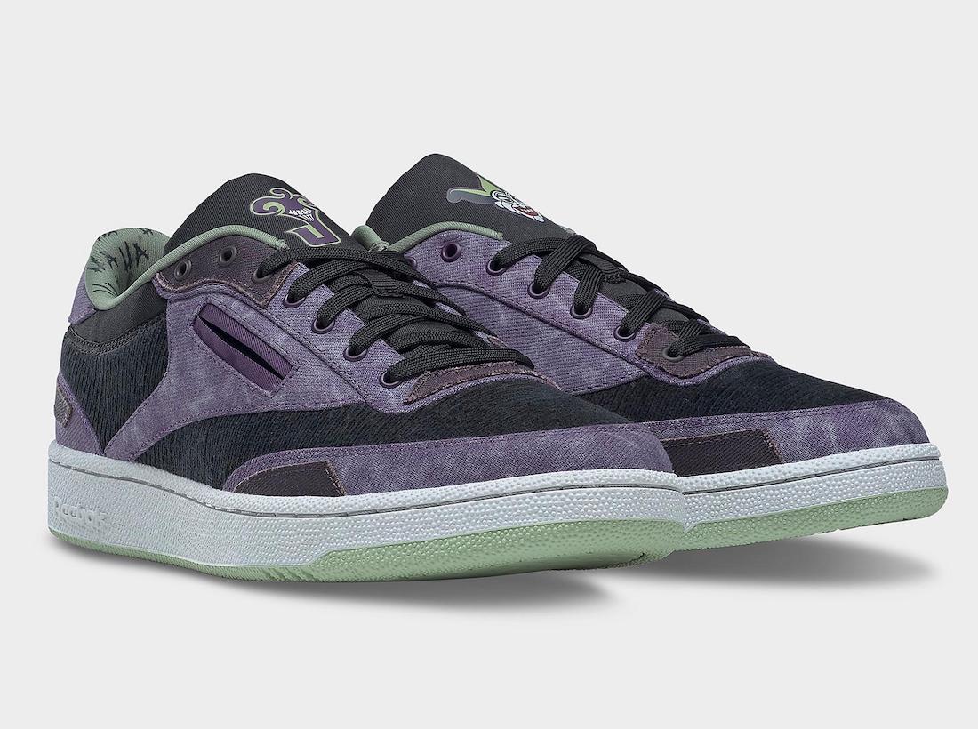 DC,Reebok,Club C,Joker,HQ4573  超人气角色来了！全新 DC x Reebok 官图曝光！