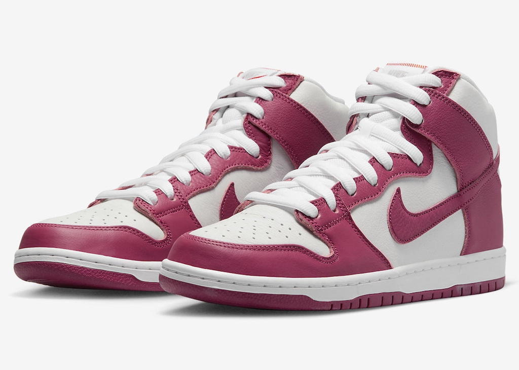 Nike,SB Dunk High,Sweet Beet,D  情人节礼物提前出炉？这双新配色 Dunk 颜值真不低！