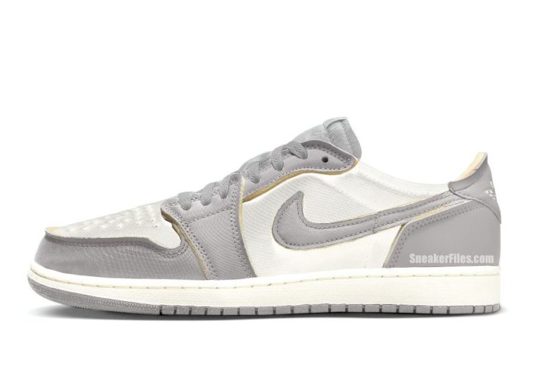 AJ1,Air Jordan 1 Low OG EX,Tec  鞋面材质有点特殊！全新「解构拼接」AJ1 有内味儿了！