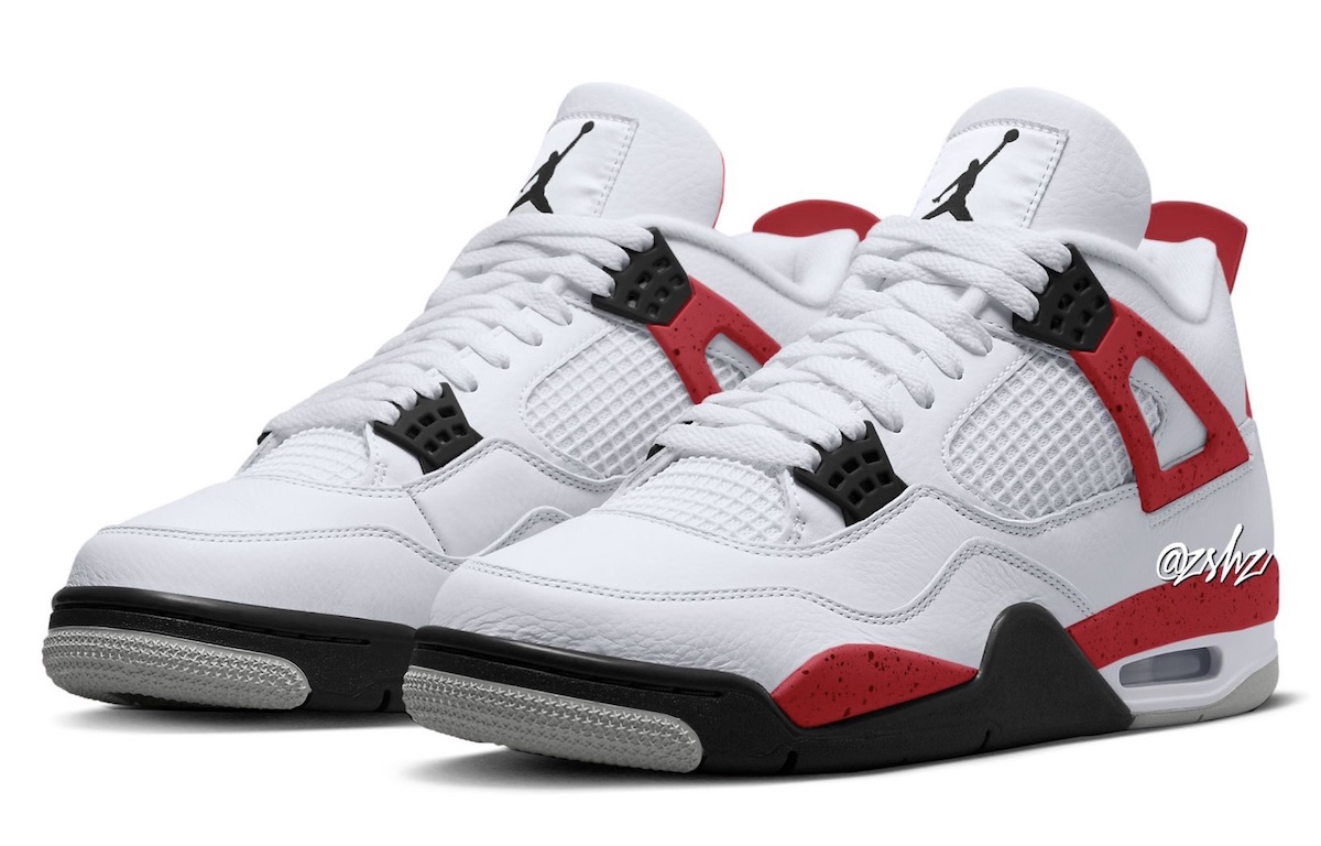 DH6927-161,Red Cement,Air Jord  「红水泥」AJ4 效果图首次曝光！想买还得再等等！