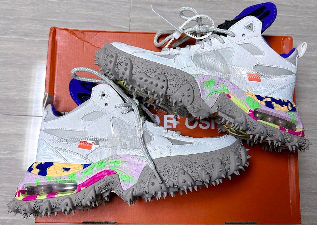 OFF-WHITE,Nike,Air Terra Forma  新鞋型 OW x Nike 实物泄露！网友：样子也太夸张了！