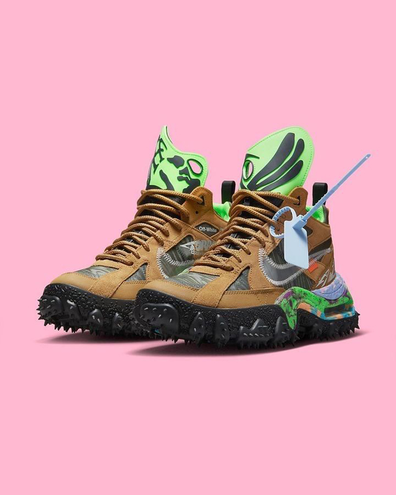 OFF-WHITE,Nike Air Terra Forma  想买还得再等等！OW x Nike 新联名官图首次曝光！