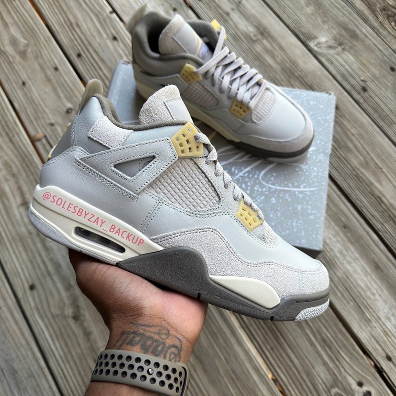 AJ,AJ4,Air Jordan 4 SE Craft,P  规格不输 AMM 联名！超高规格 Air Jordan 4 实物图曝光！