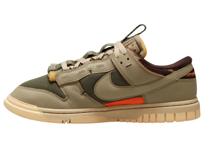 Nike,Dunk Low Remastered,Olive  Dunk 新造型曝光！解构设计有内味儿了！