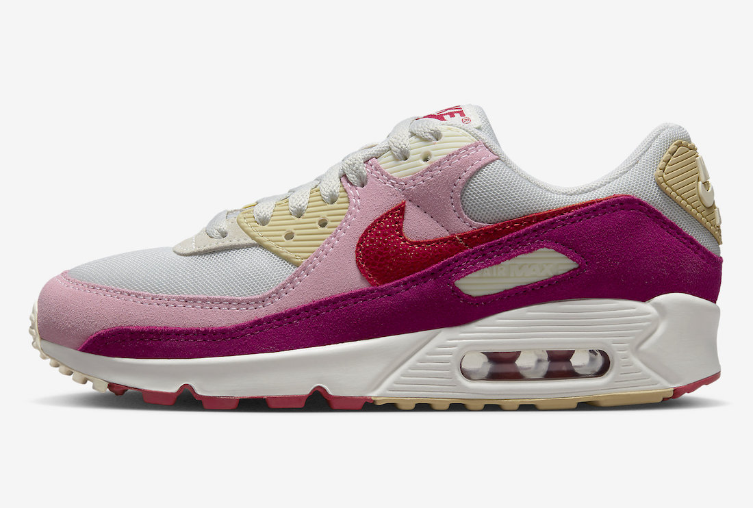 Nike,Air Max 90,Valentine’s Da  「情人节」Air Max 90 官图正式曝光！网友：期待小姐姐上脚！