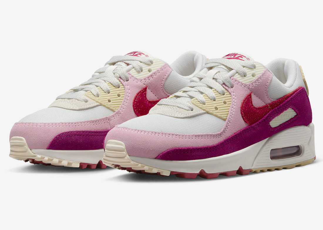 Nike,Air Max 90,Valentine’s Da  「情人节」Air Max 90 官图正式曝光！网友：期待小姐姐上脚！