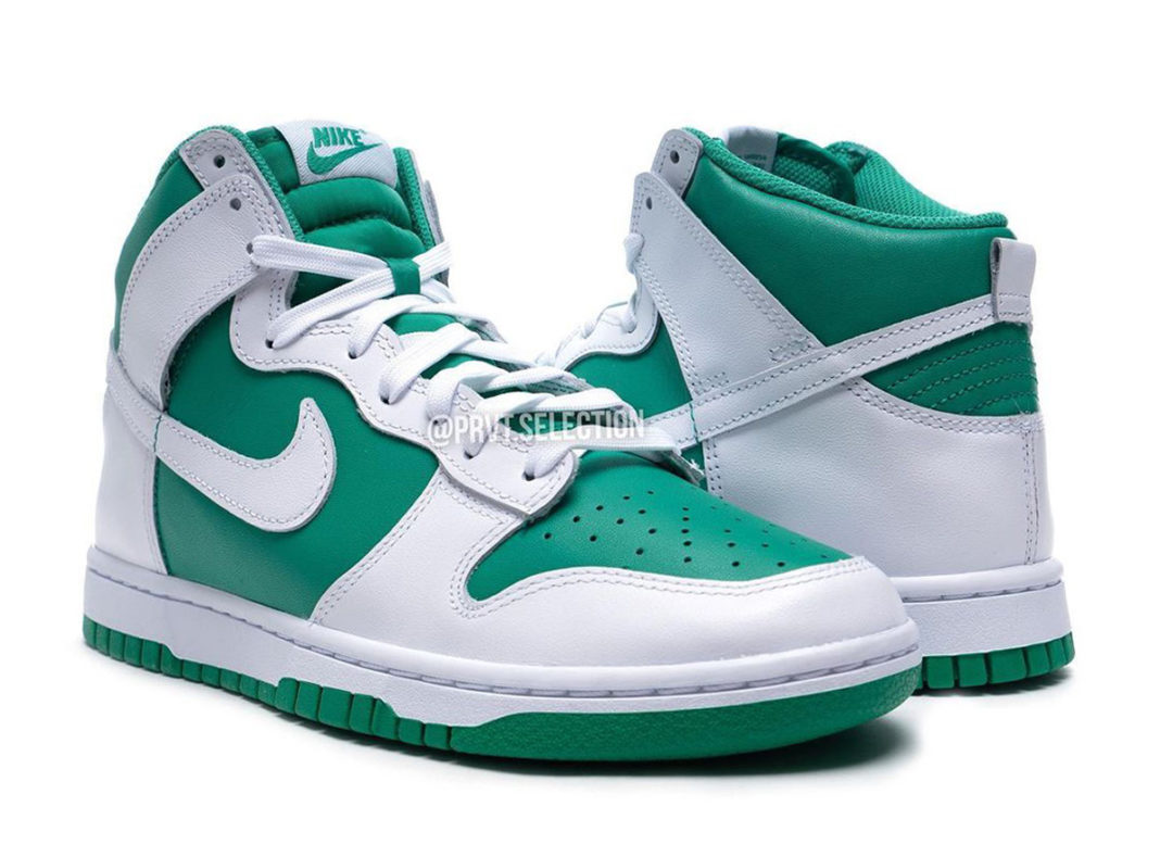 Nike,Dunk High,Pine Green  小清新配色！全新 Nike Dunk Hi 正式曝光！