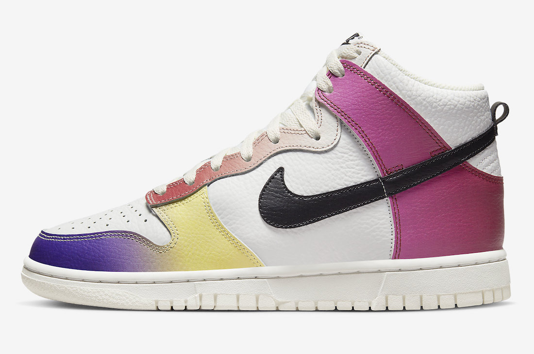 Nike,Dunk High,FD0802-100l,Mul  炫彩配色登场，全新 Nike Dunk Hi 新配色曝光