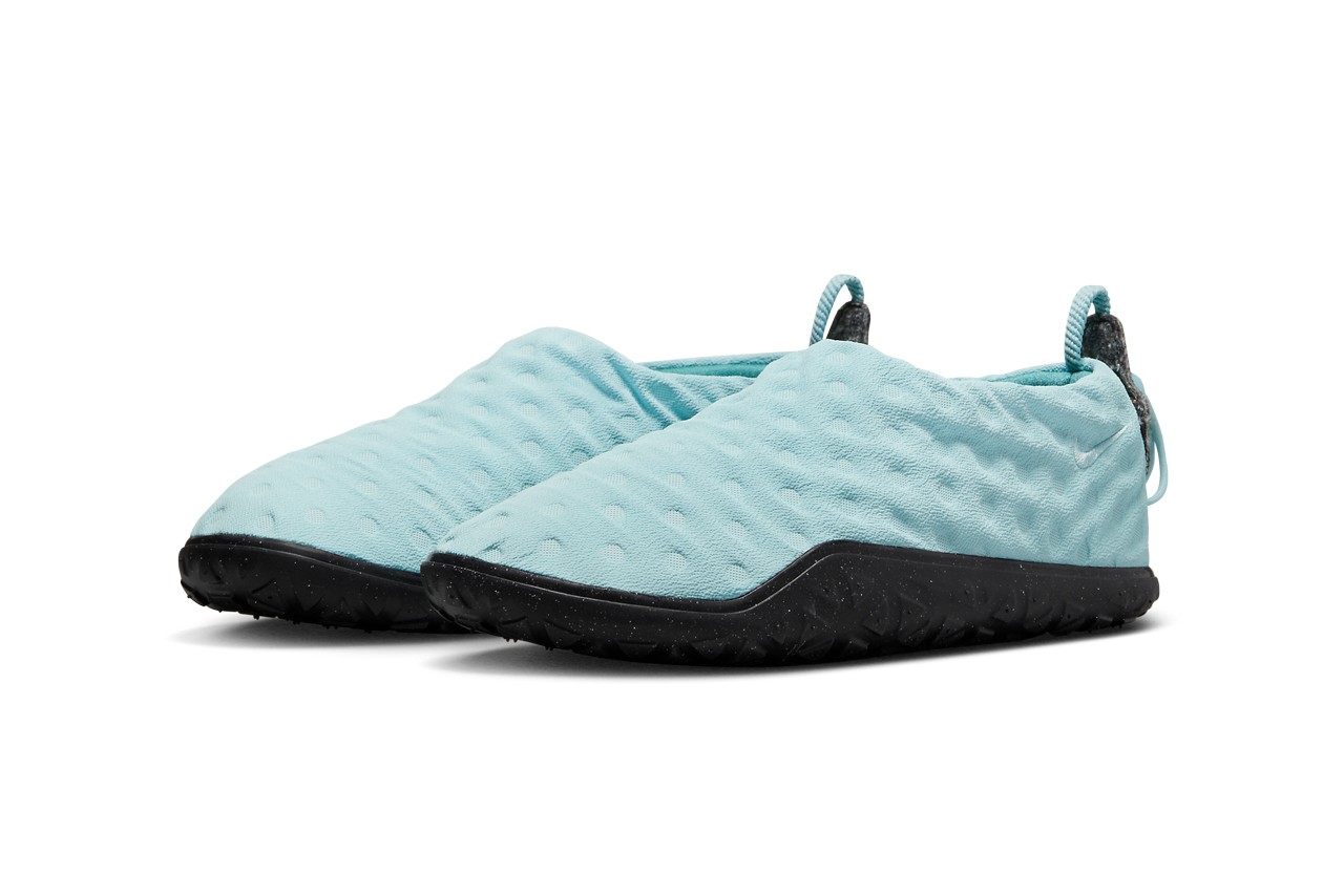 Nike,ACG Air Moc,Ocean Bliss B  鞋面质感真不错！北卡配色「老北京布鞋」要来了！