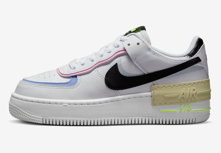 Nike,Air Force 1 Shadow,,  解构造型！全新 Nike Air Force 1 Shadow 新配色曝光！