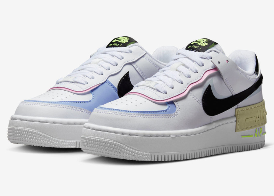 Nike,Air Force 1 Shadow,,  解构造型！全新 Nike Air Force 1 Shadow 新配色曝光！